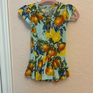Posh peanut twirl bodysuit dress
